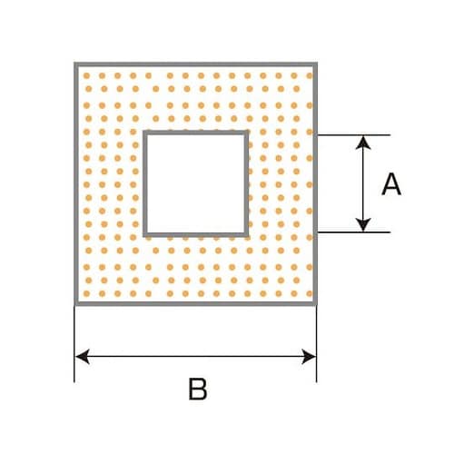 SK6−10−10 スポンジ角チューブ