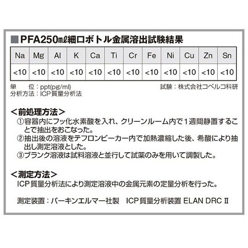 25430 広口ボトル 中栓無10mL