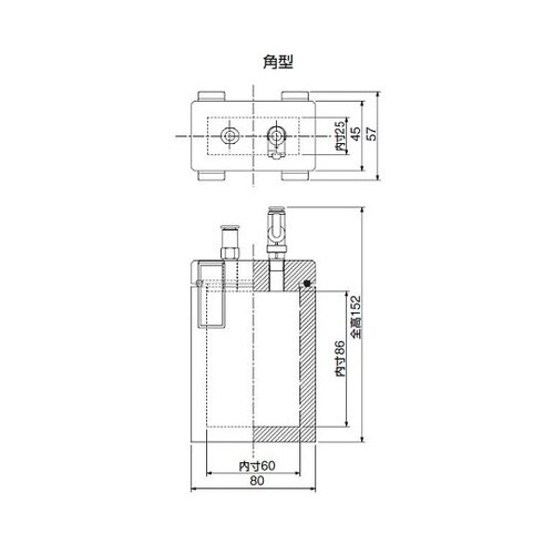19926 サンプリングボックス 角型