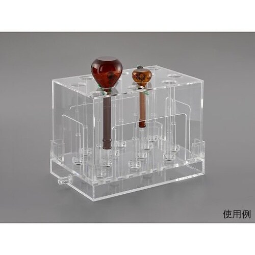 31024 メスフラスコ洗浄器 12連