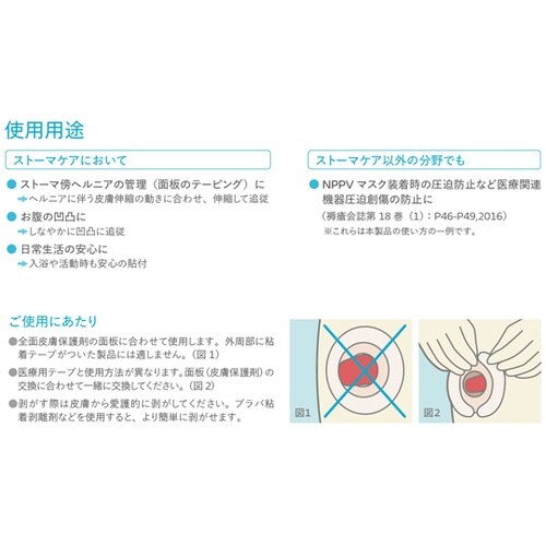 ブラバ 伸縮性皮膚保護テープ ベルト型