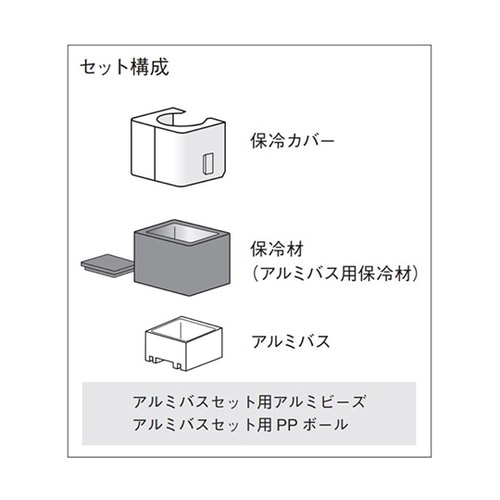 262210 アルミバスセット