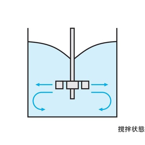 円板付タービン 軸径8mm 翼径60mm