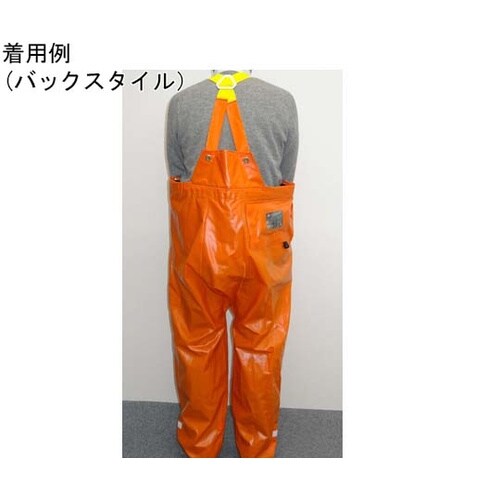 膨脹式救命胴衣 橙 ズボン内層n型