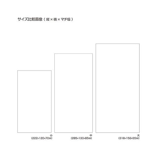 60224−000 角底薬袋 大 無地