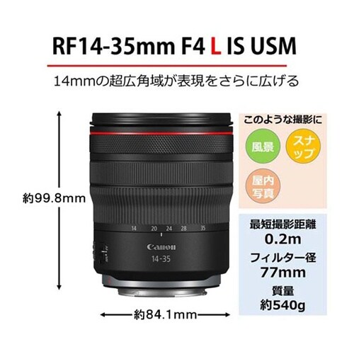 RFレンズ RF14−35mm RF14