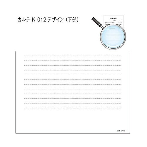 紹介状・回答書 B5 天のり 100枚綴