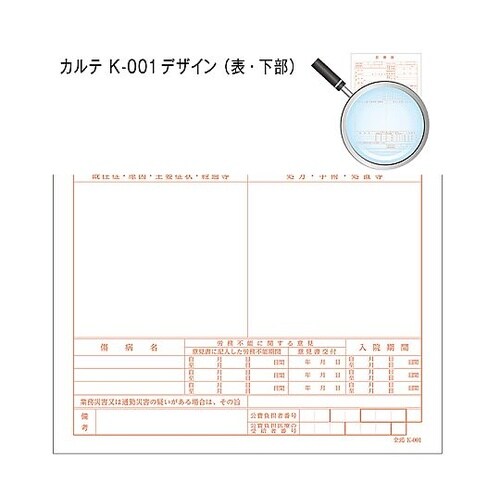 カルテ1号 B5 90kg 社保 k−0