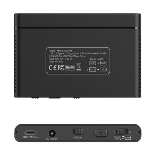 HDD/SSDクローンステーション(NV