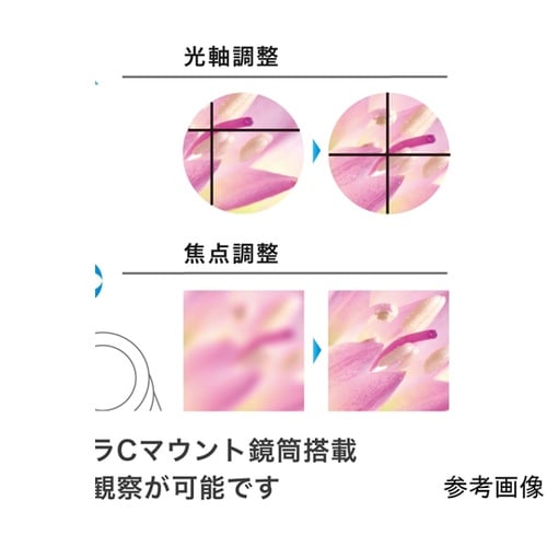 【同時三視野】ズーム式実体顕微鏡 伸太T