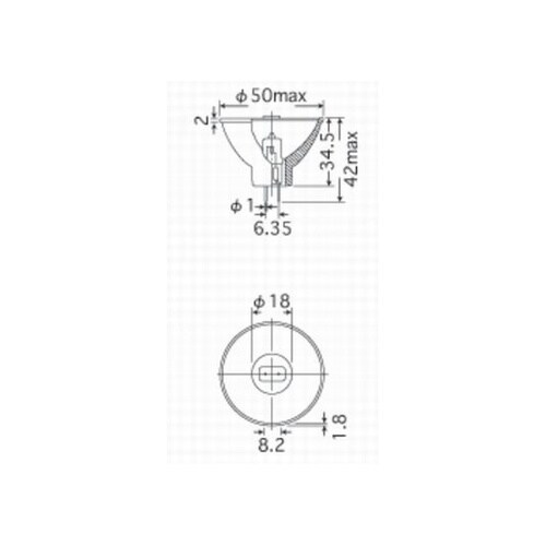 ランプ JCR12V100W10H 51