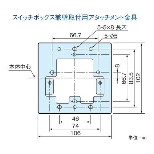 MG1000series 壁取付形酸素計