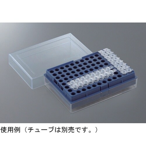 PCRチューブ用ラック 96本立 R−0