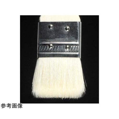 白ラック刷毛(白毛金巻)15mm 24本