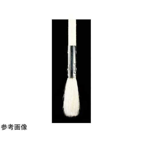 白ラック刷毛(白毛金巻)24mm 24本