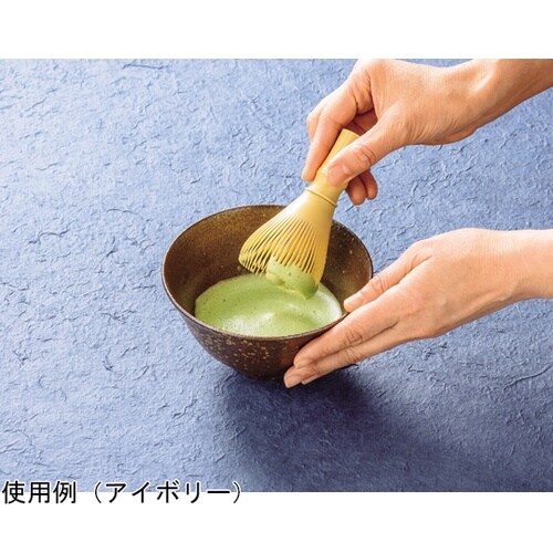 樹脂茶せん グリーン 癖直し付き 110