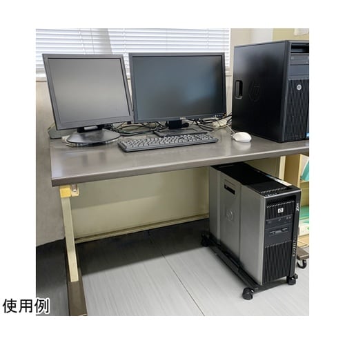 CPUスタンド キャスター付 スリムタイ
