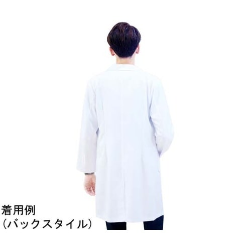 LDL男性用白衣/長袖/ホワイト/3L