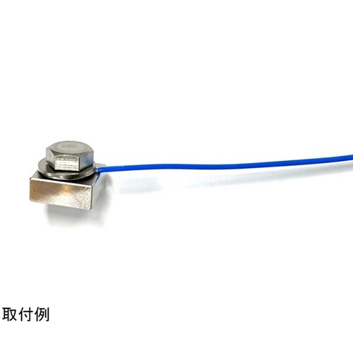 極薄K熱電対 テフロン被覆 先端円加工(