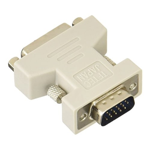 変換プラグ VGA(オス)→DVI(メス