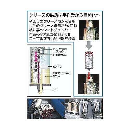 125mL グリース自動給油器(リチウム