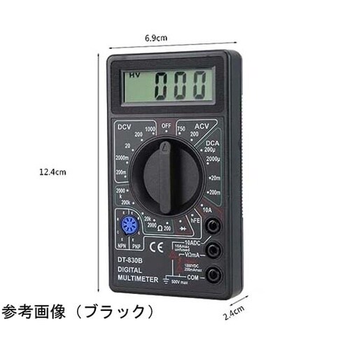 デジタルマルチメータ ブラック JT83