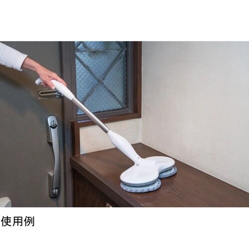 充電式くるくるツインモップ スピンマジッ