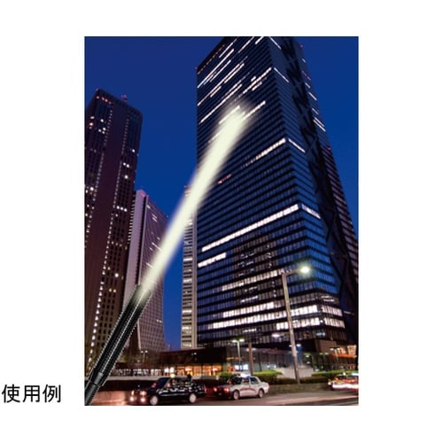 護身用伸縮LEDズームライトブラック a