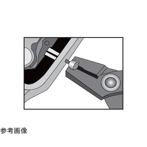 角柄ヤットコ #3 No.48350