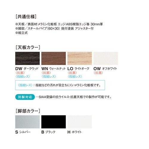 ミーティングテーブル ワイヤリングBOX