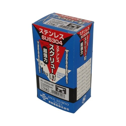 ステンスクリュー釘(箱) 25