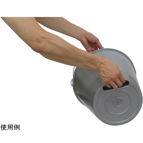 頑丈なソフトバケツ(内目盛付) 8L #