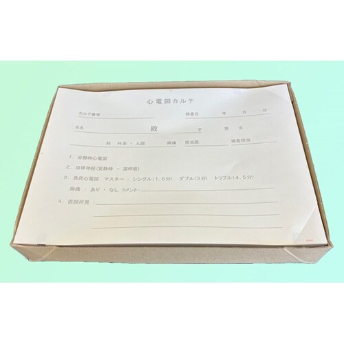 心電図記録紙 210mm巾×295mm折