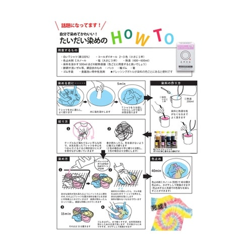 みやこ染め 布用 ECO染料 コールダイ