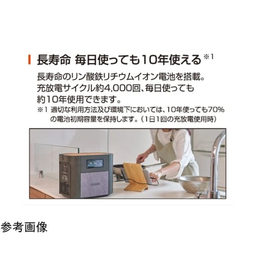 ポータブル電源 定格 600W BPS−