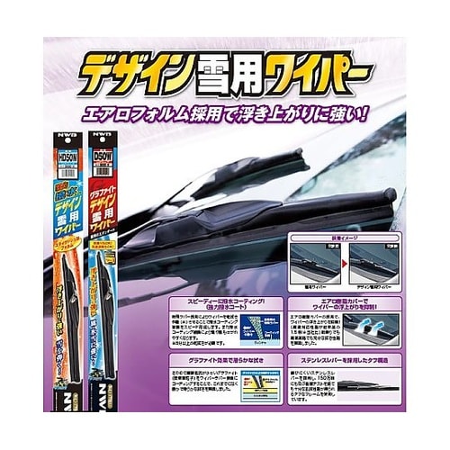 ワイパーブレード 強力撥水コートデザイン