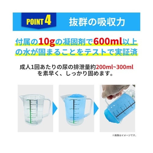 非常用簡易トイレ 1箱(10回分入) K
