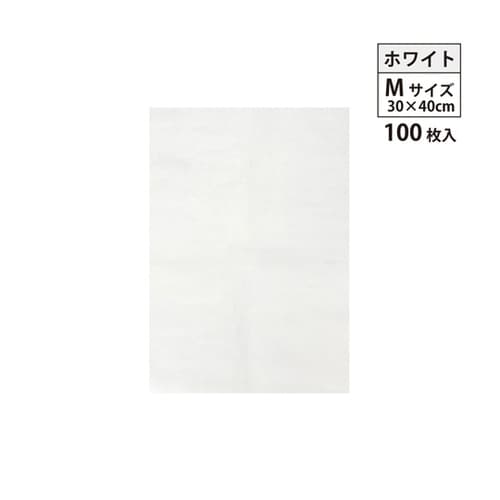 不織布インナーバック 薄タイプ ホワイト
