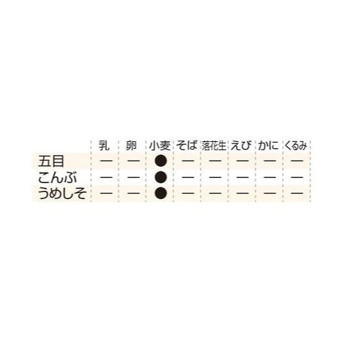 もっちりつや炊きおにぎり 単品 五目ごは