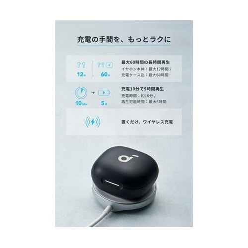 ワイヤレスイヤホン P40i ブラック