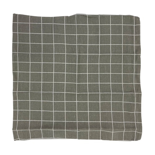 クッションカバー チェック 45×45c