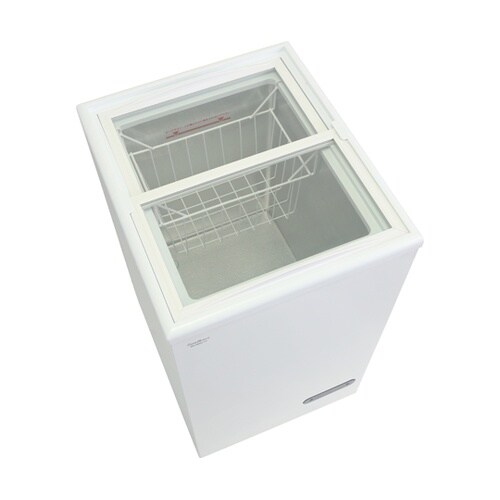 上部スライド扉型冷凍庫 62L Exce