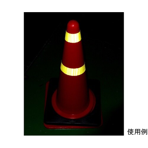 タイガー 高輝度反射テープ 黄5cm×6