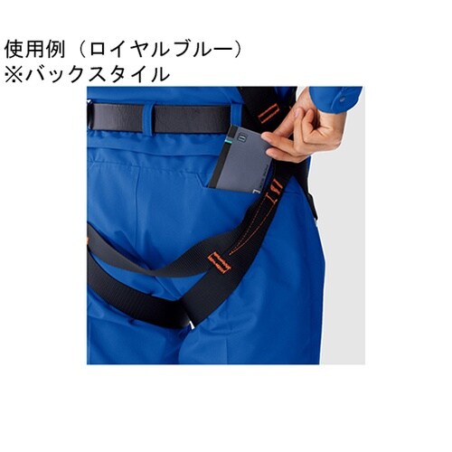 春夏作業服帯電防止JIS適合フルハーネス