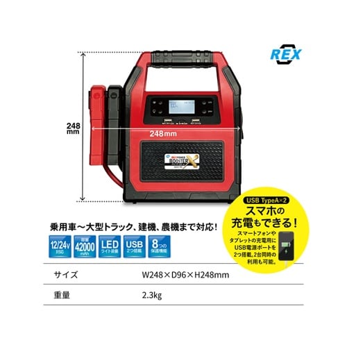 大容量パワーブースターX RXC07−9