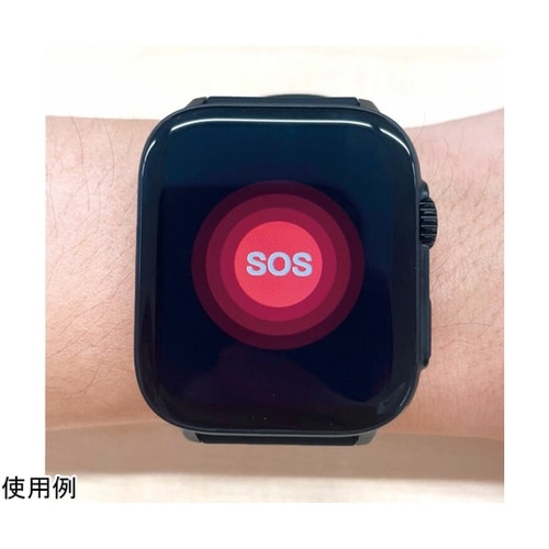 通話・SOS機能付き大画面スマートウォッ