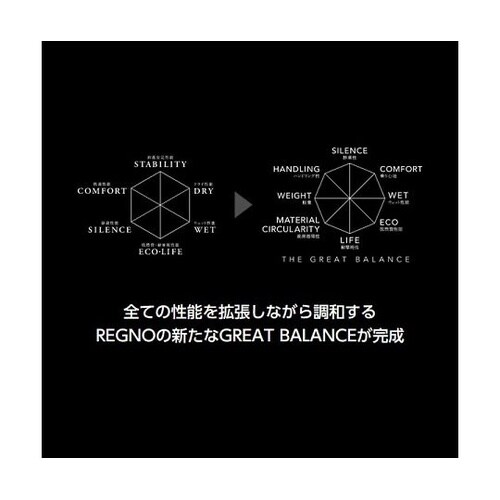 自動車用タイヤ REGNO GR−XII