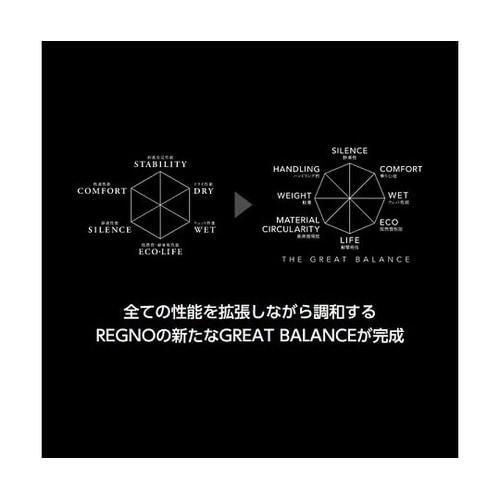自動車用タイヤ REGNO GR−XII