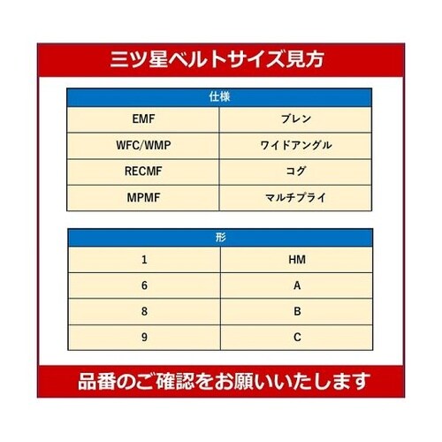リブスターベルト 3PK635