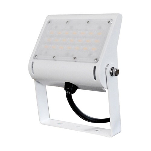 高性能LED投光器 30W 電球色 ホワ